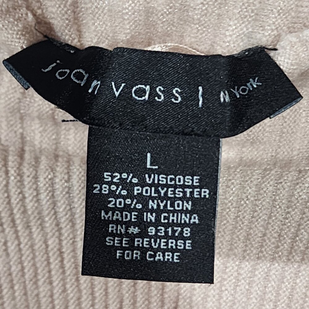 Joan Vass Womens Bat Wing Sweater Light Academia - Picture 7 of 8
